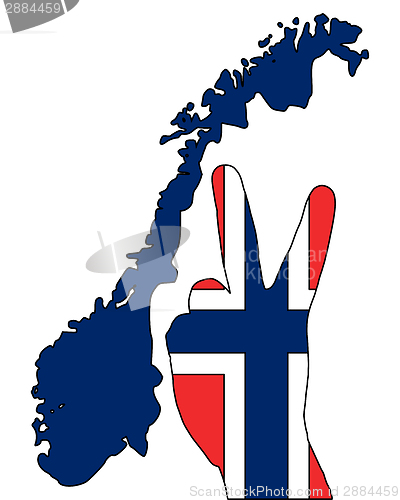 Image of Norwegian hand signal