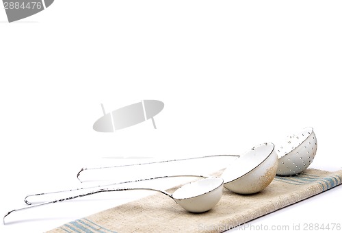 Image of Linen and ladles
