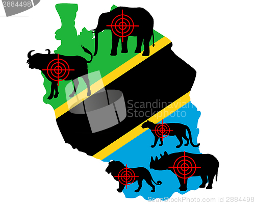 Image of Big Five Tanzania cross lines