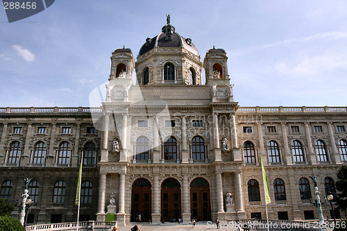 Image of Vienna landmark - museum building