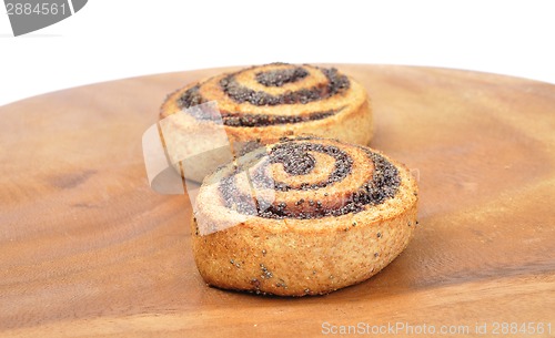 Image of Spiral poppy seed cookie