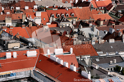 Image of Vienna roofs