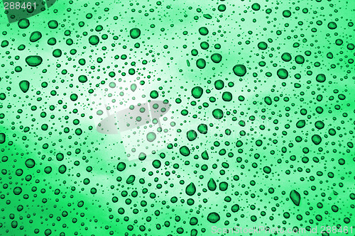 Image of Water drops background