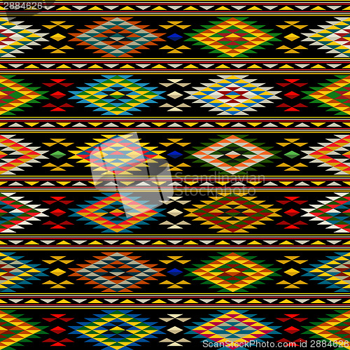 Image of American Indian seamless pattern
