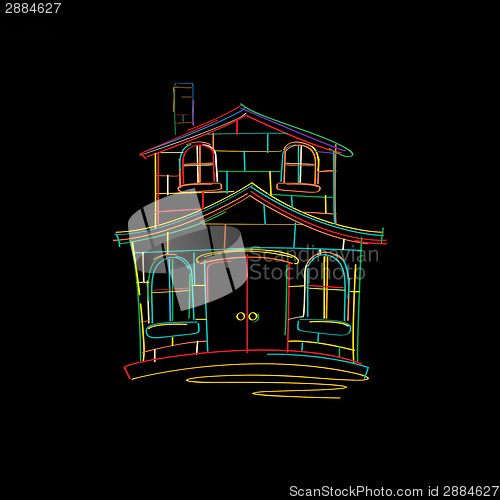 Image of House sketch