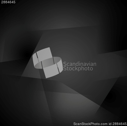 Image of Abstract black shapes background