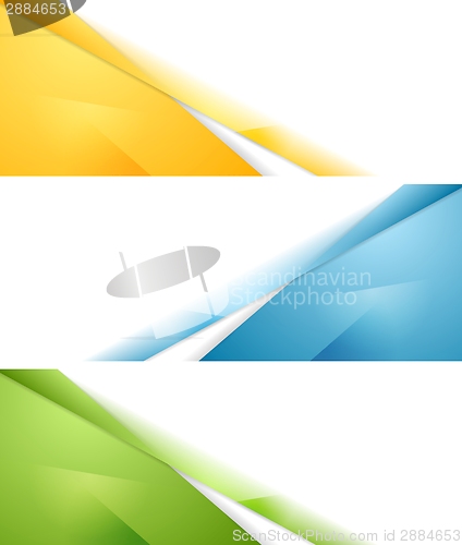 Image of Concept abstract banners