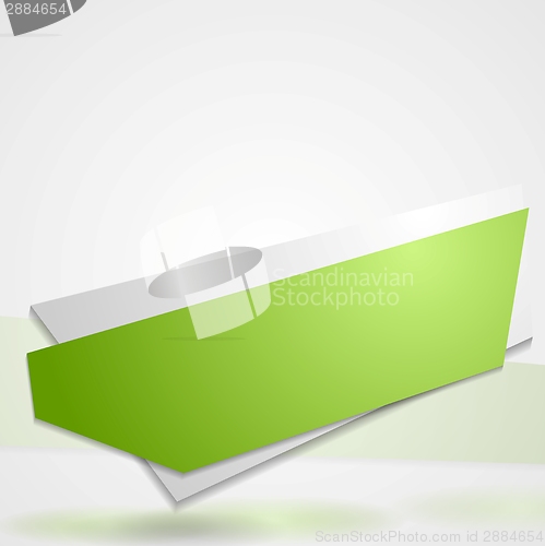 Image of Abstract vibrant banner sticker