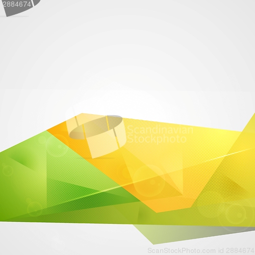 Image of Bright sunny summer vector tech design