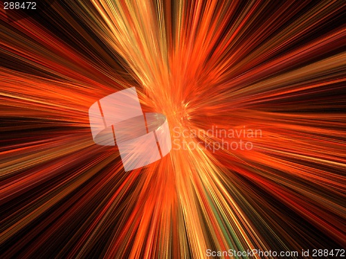Image of Orange fire explosion