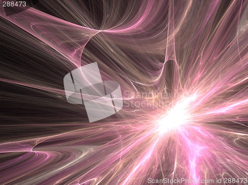 Image of Space explosion - fractal light