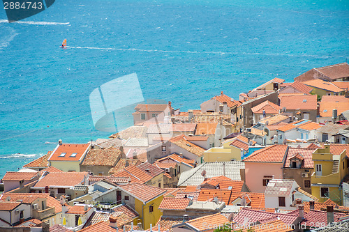 Image of Baska, Krk, Croatia, Europe.