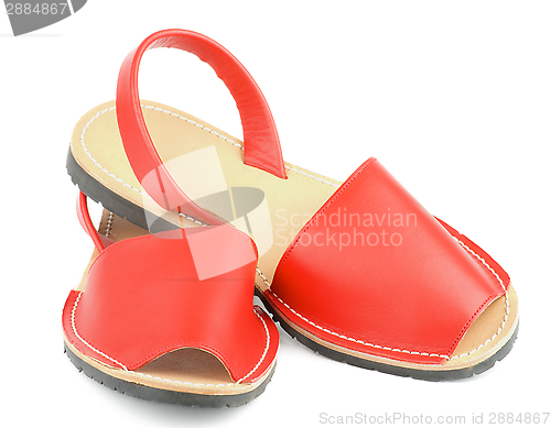 Image of Red Sandals Avarcas