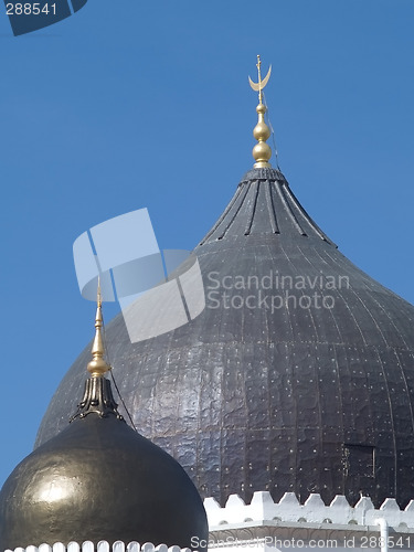 Image of Domes at the Kapitan Keling mosque