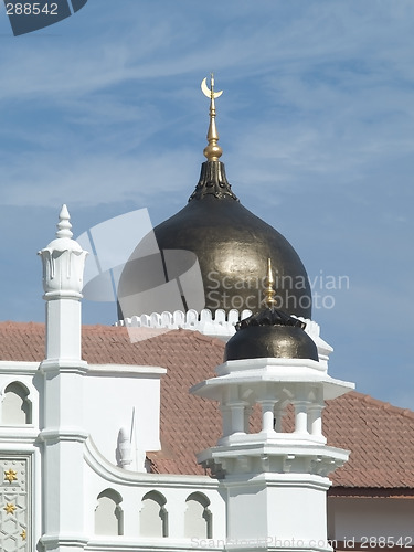 Image of Detail of the Kapitan Keling mosque