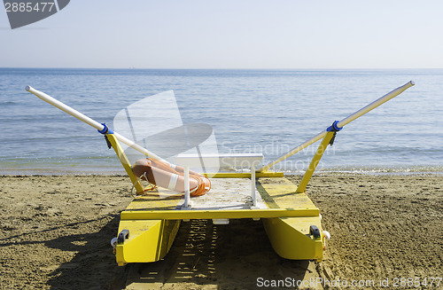 Image of Lifeboat on the beach