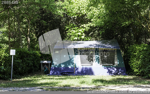 Image of Tent on campsite