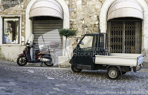 Image of Italian tricycle
