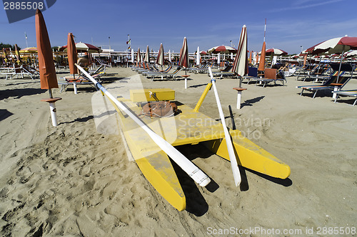 Image of Lifeboat on the beach