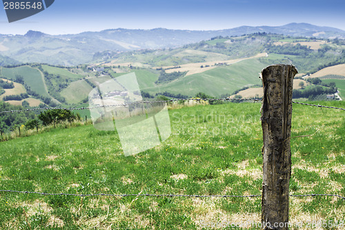 Image of Italian agriculture village