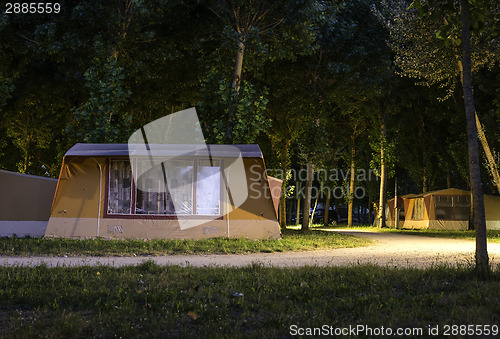 Image of Tents in camping
