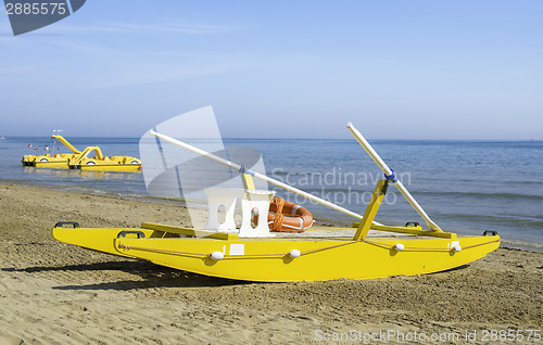 Image of Lifeboat on the beach