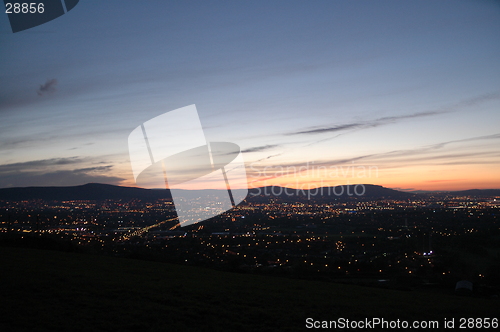 Image of Sunset Over Belfast