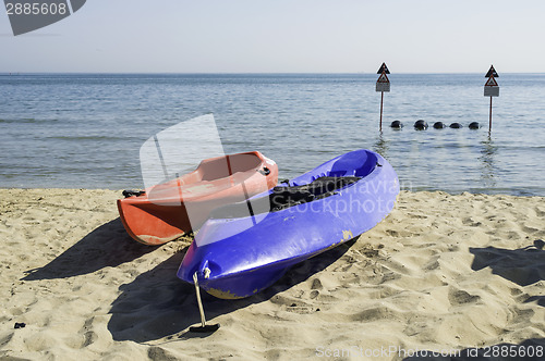 Image of Lifeboat on the beach