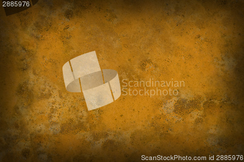Image of Rusty grungy background vignetted