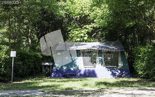 Image of Tent on campsite