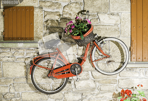 Image of Old Italian bicycle