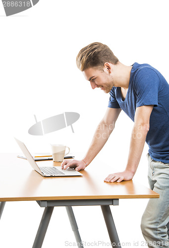 Image of Young designer working