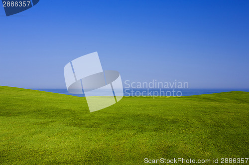 Image of Beautiful green landscape