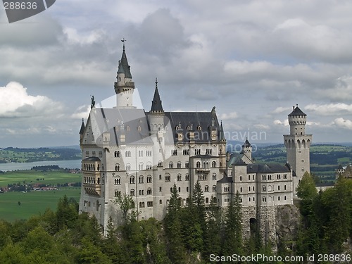 Image of Neuschwanstein Castle Profile