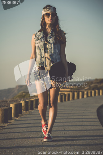 Image of Skater Girl