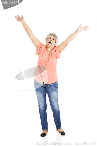 Image of Happy lld woman