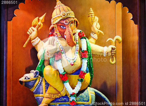 Image of Statue of the Indian deity Ganesh.