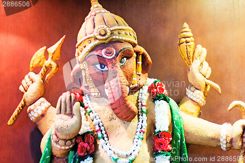 Image of Statue of the Indian deity Ganesh.