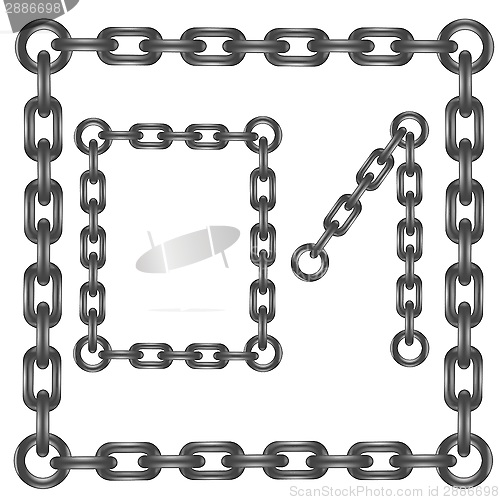 Image of chain numbers