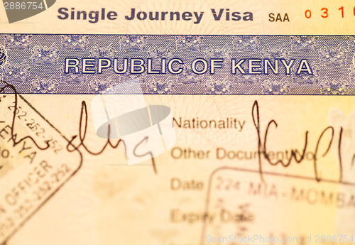 Image of Kenya visa