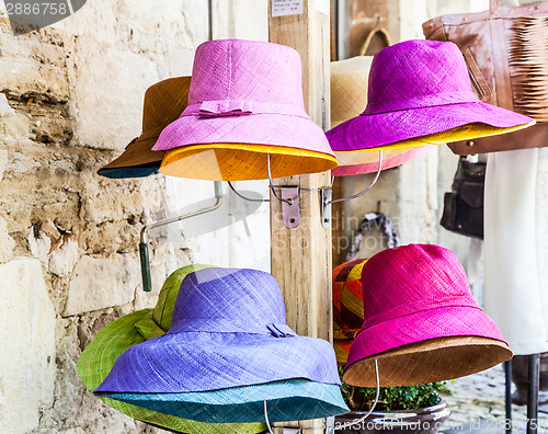 Image of Colored hats