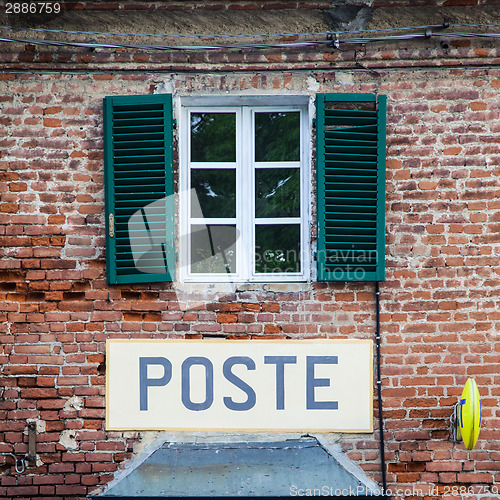 Image of Italian postal office