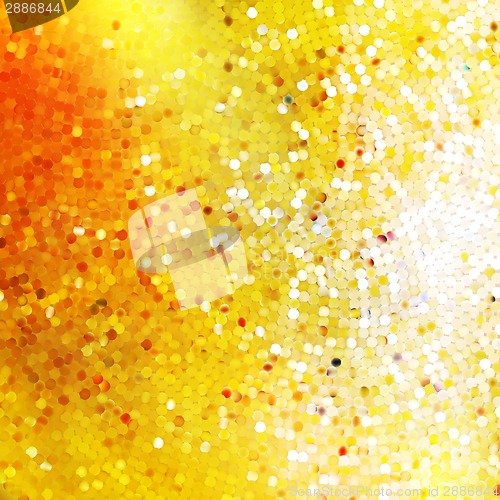 Image of Design on gold glittering background. EPS 10