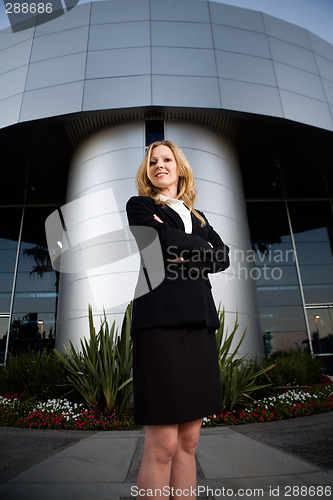 Image of Confident business woman