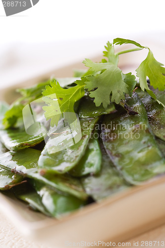 Image of Grilled snow peas