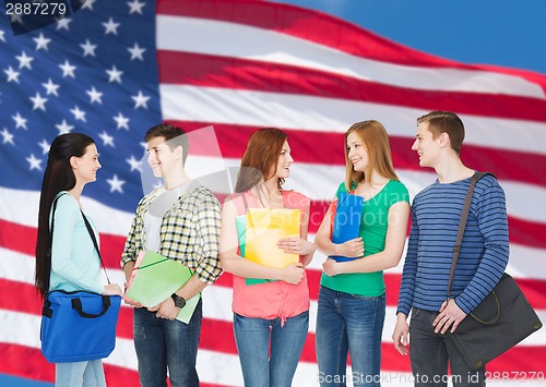 Image of group of smiling students standing