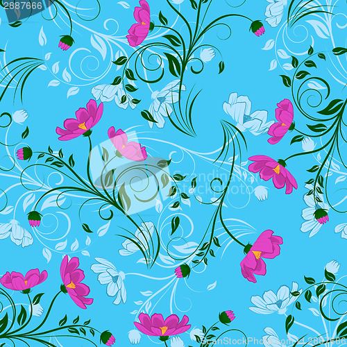 Image of Seamless floral pattern