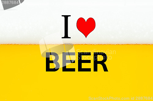 Image of i love beer