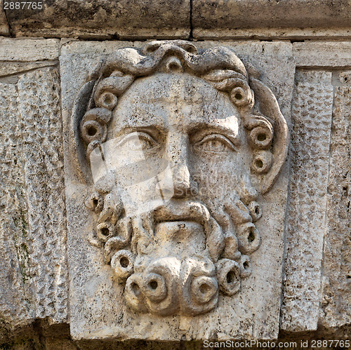 Image of Antique face 