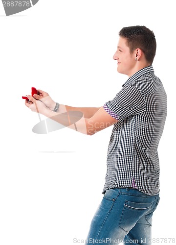 Image of Man with wedding ring